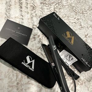 Straight ahead beauty bionic pro gold collection flat iron